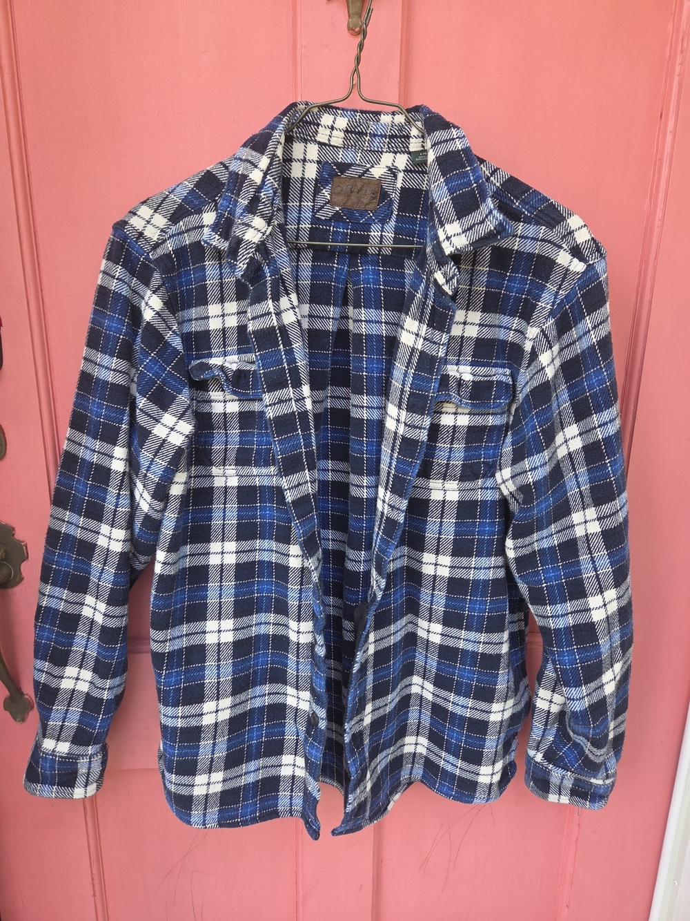Orvis Plaid Button Down Large